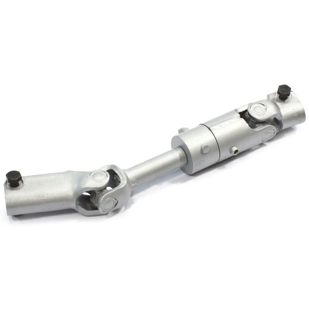 Steering coupling with universal joints